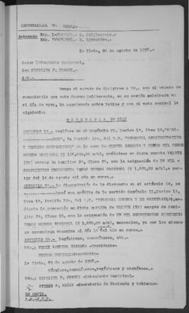 Ordenanza n° 2238 de 1958