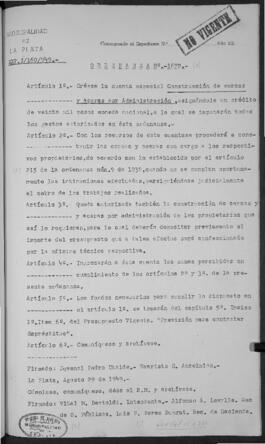 Ordenanza n° 1672 de 1949