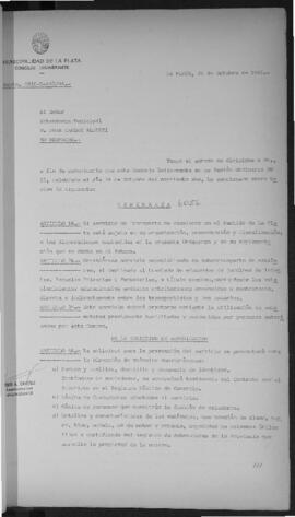 Ordenanza n° 6056 de 1985