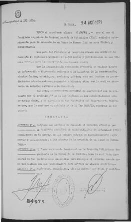 Ordenanza n° 4975 de 1981