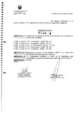Ordenanza nº 9726 de 2004