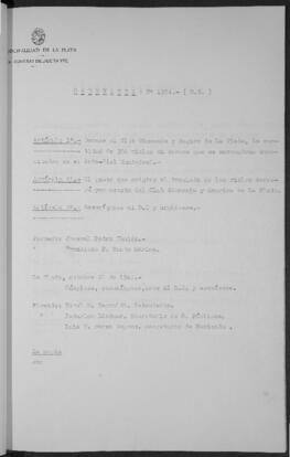 Ordenanza n° 1954 de 1949