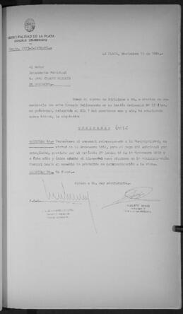 Ordenanza n° 6082 de 1985