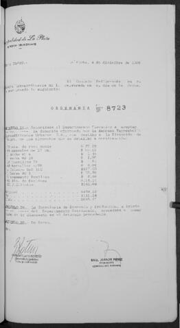 Ordenanza n° 8723 de 1996