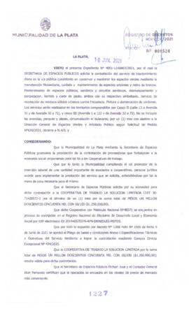 Decreto nº 1227 de 2021, GARRO, Julio cesar