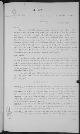 Ordenanza n° 4857 de 1981