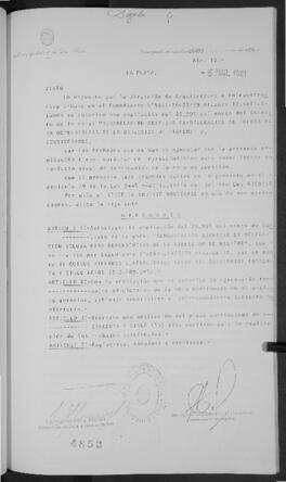 Ordenanza n° 4853 de 1981