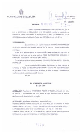 Decreto nº 2324 de 2021, GARRO, Julio cesar