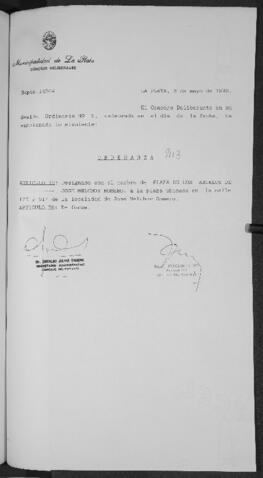 Ordenanza n° 8113 de 1993