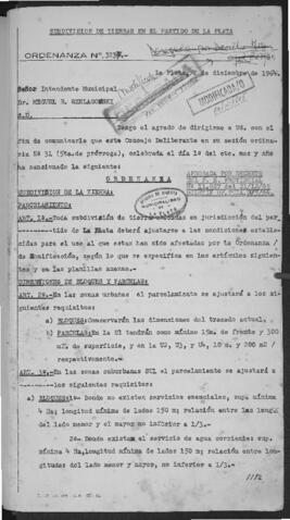 Ordenanza n° 3237 de 1964