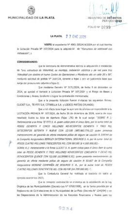 Decreto nº 234 de 2025, ALAK, Julio Cesar