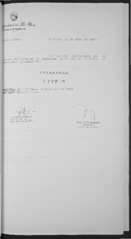 Ordenanza n° 8777 de 1997