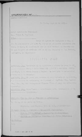 Ordenanza n° 1478 de 1949