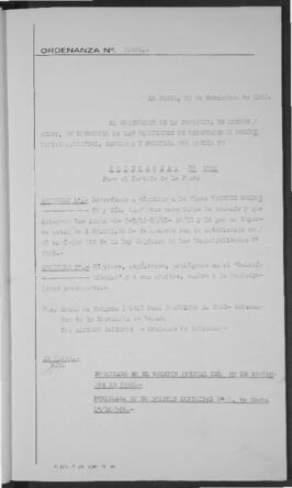 Ordenanza n° 3504 de 1966