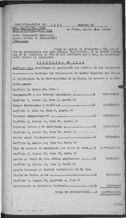 Ordenanza n° 3131 de 1964