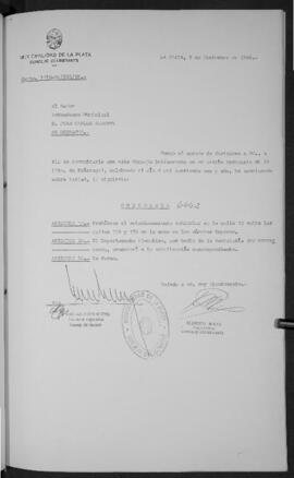 Ordenanza n° 6442 de 1986