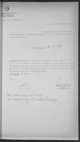 Ordenanza n° 7479 de 1990