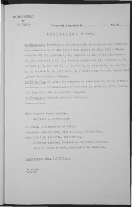Ordenanza n° 1707 de 1949