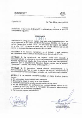 Ordenanza n° 12641 de 2025