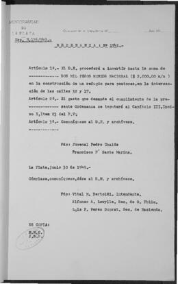 Ordenanza n° 1541 de 1949