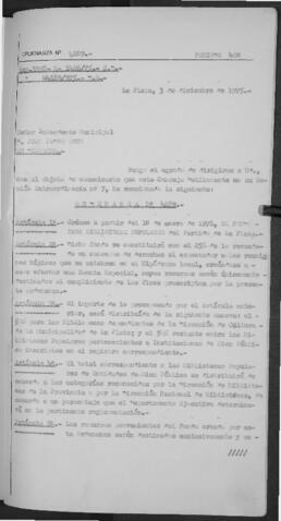 Ordenanza n° 4289 de 1975