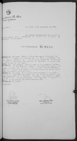 Ordenanza n° 8725 de 1996