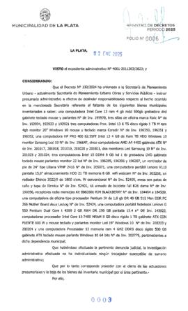 Decreto nº 3 de 2025, ALAK, Julio Cesar