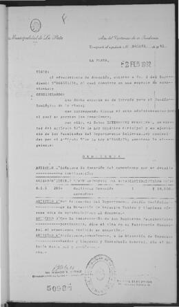 Ordenanza n° 5098 de 1982