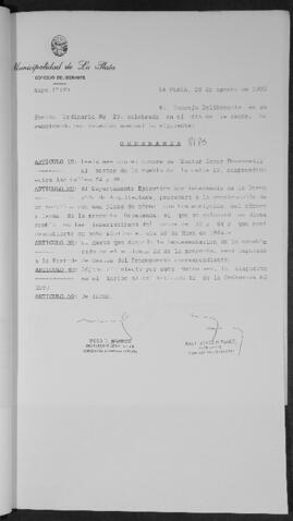 Ordenanza n° 8183 de 1993