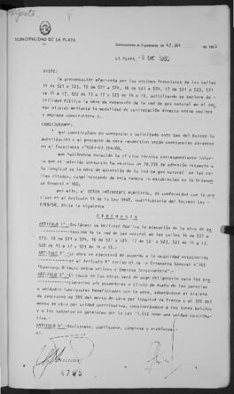 Ordenanza n° 4795 de 1980