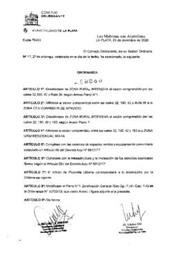 Ordenanza nº 12046 de 2020