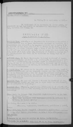 Ordenanza n° 3574 de 1967