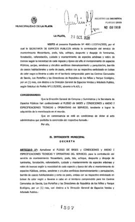 Decreto nº 1597 de 2020, GARRO, Julio cesar