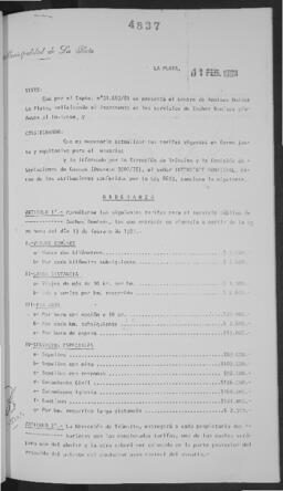 Ordenanza n° 4837 de 1981