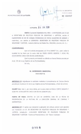 Decreto nº 795 de 2020, GARRO, Julio cesar