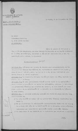 Ordenanza n° 6497 de 1986