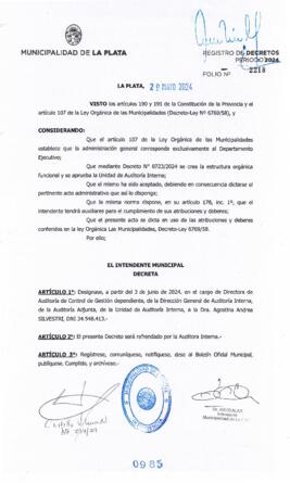 Decreto nº 985 de 2024, ALAK, Julio Cesar