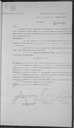 Ordenanza n° 5312 de 1982
