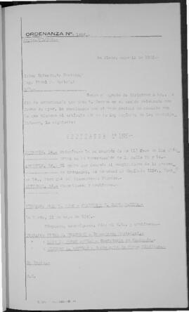 Ordenanza n° 1456 de 1949