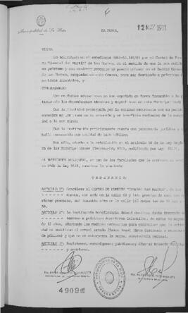 Ordenanza n° 4909 de 1981