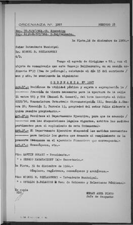 Ordenanza n° 3267 de 1964