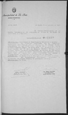 Ordenanza n° 8557 de 1995