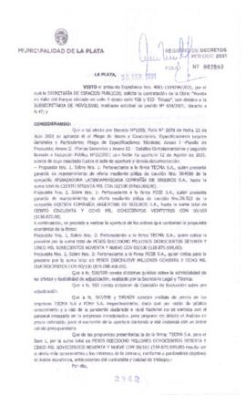 Decreto nº 2342 de 2021, GARRO, Julio cesar