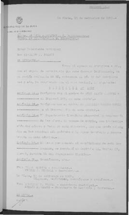 Ordenanza n° 2768 de 1961