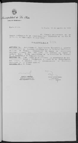 Ordenanza n° 8173 de 1993