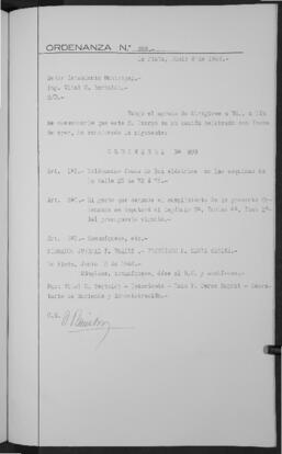 Ordenanza n° 899 de 1948