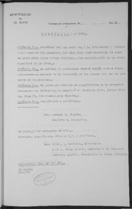 Ordenanza n° 1745 de 1949