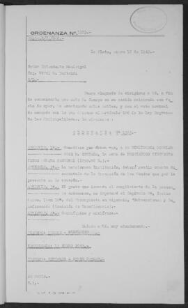 Ordenanza n° 1303 de 1949