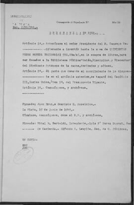 Ordenanza n° 1502 de 1949