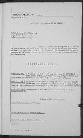 Ordenanza n° 1200 de 1948